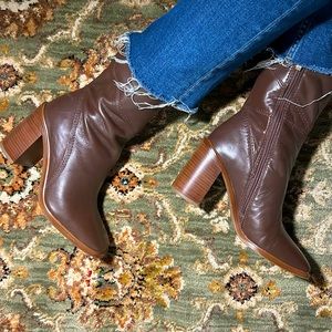 Franco Sarto Leather Boots